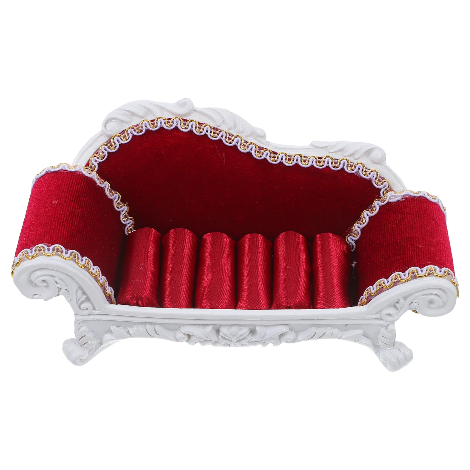 

-Форганайзер для ювелирных изделий в форме, гладкая поверхность, прочное, прочное кольцо, ухо, дисплей, подставка для ювелирных изделий в форме дивана, декор