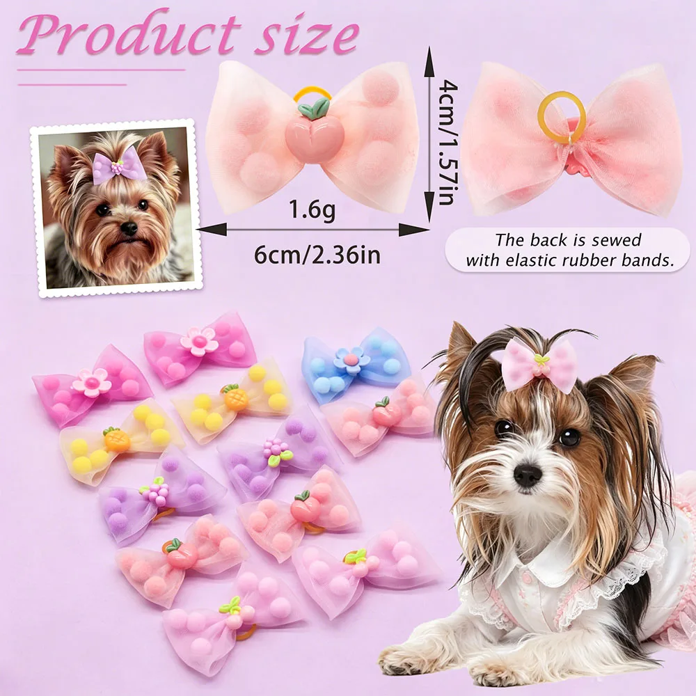 Lazos para el pelo de perro: accesorios para cachorros - imagen 3