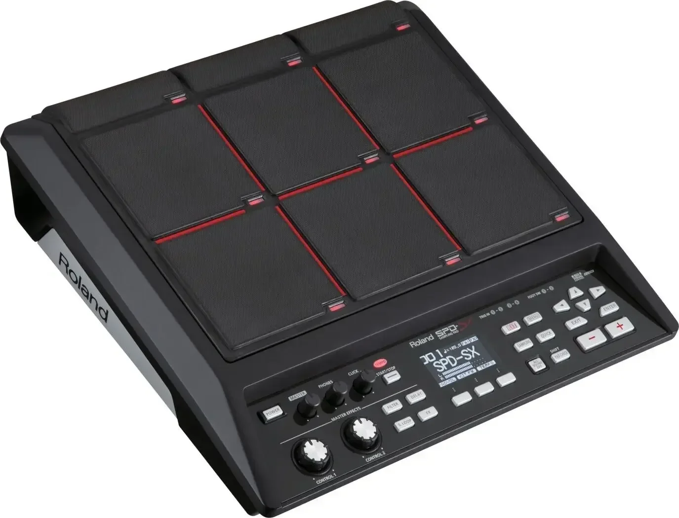 50% Roland SPD-SX การสุ่มตัวอย่างแผ่นเคาะ