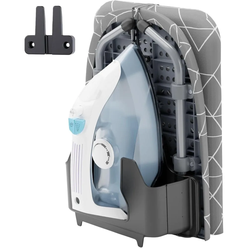 

Настольная гладильная доска с настенным креплением, D-смазыванием, портативная компактная мини-железная доска для прачечной