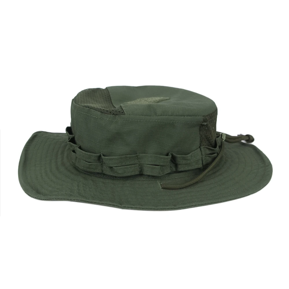 Neue Camouflage Boonie Kappe Breiter Krempe Hut Männer Outdoor Sport Angeln Wandern Jagd Sonnenschutz Hut Faltbare Weiche Hut – Detail 13