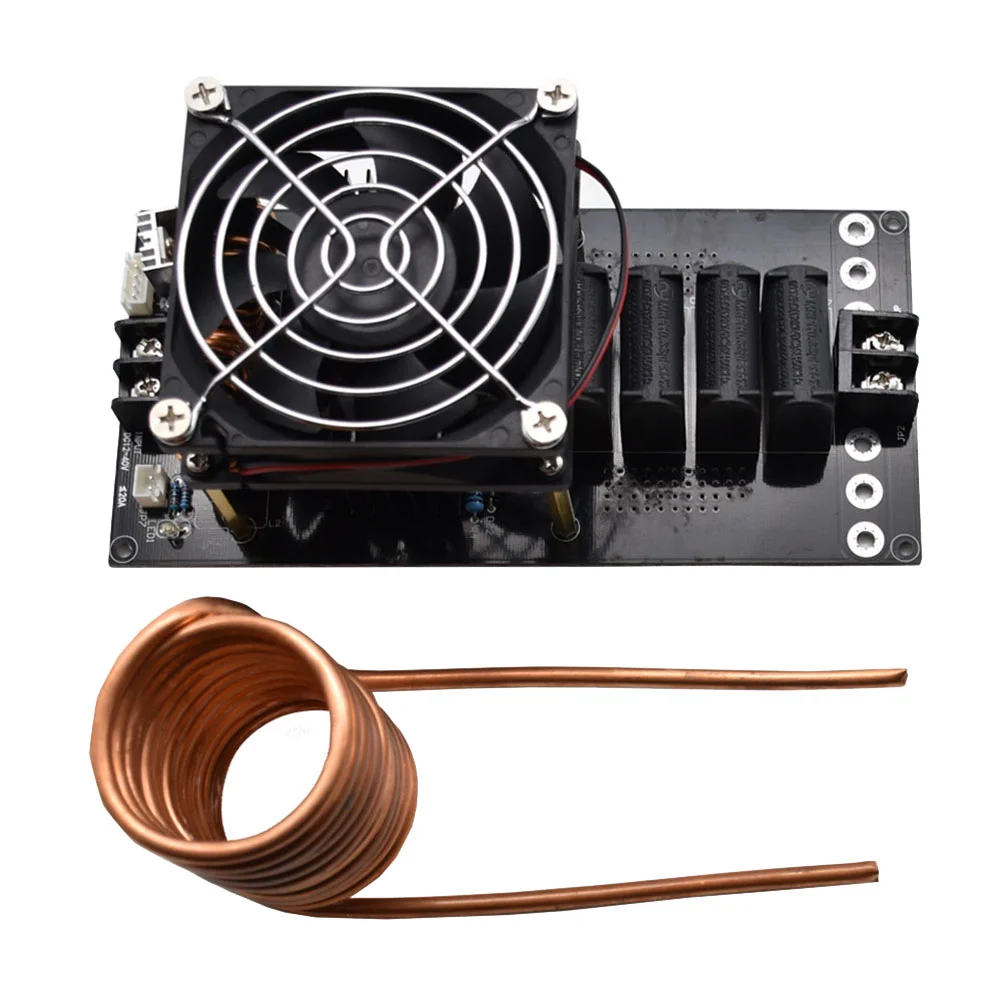 

1000W 12V-36V Low Voltage Induction Heating Board Module Driver Heater with Fan