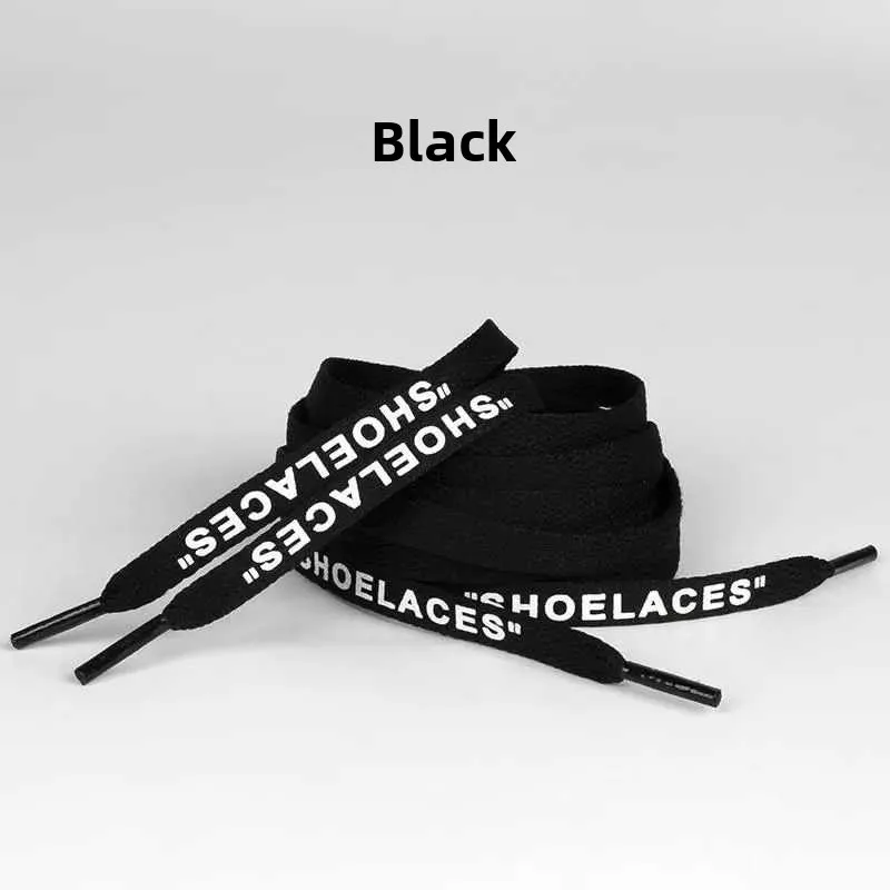 Yellow Shoelaces Sports Shoes Casual Sneakers White Letter Print  Flat Shoelaces Trendy Fashion Men's Clothing - view 4