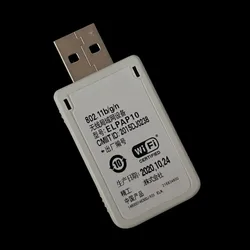 EPSON ํ๋ก์ ํฐ์ฉ ELPAP10 ๋ฌด์ ์นด๋, ๋ฌด์ ์์ดํ์ด USB LAN ์ด๋ํฐ, V12H418P12 WN7512BEP, 802.11B/G/N F/S, ์ ์ ํ