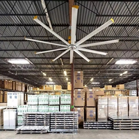 Solar Powered DC Motor Energy-saving 120 Inch 8-blade Aluminum Alloy Quiet Restaurant Commercial Industrial Ceiling Fan