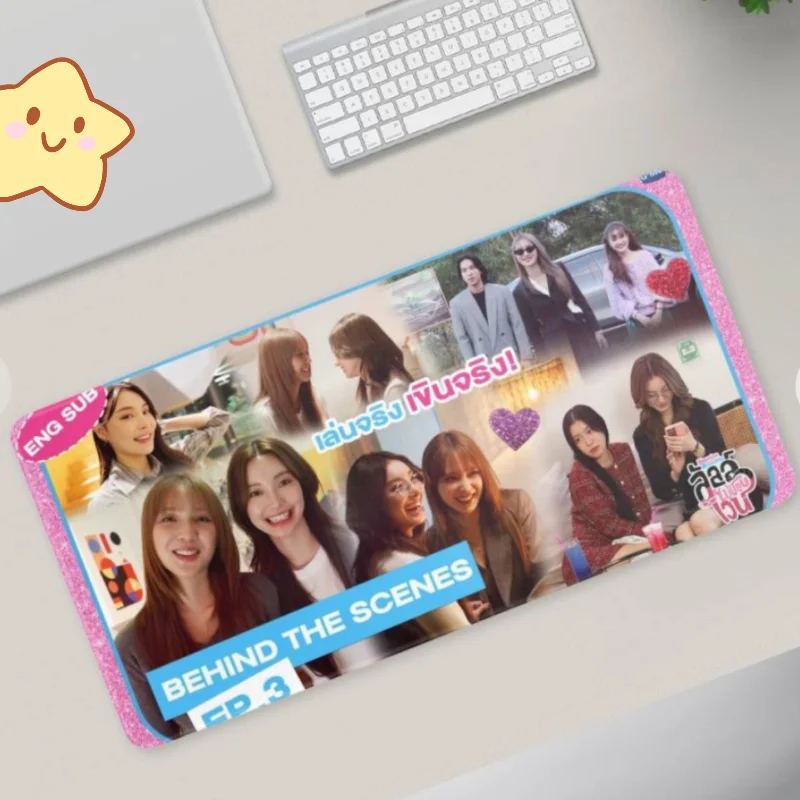 

JanJingjing Janhae Jingjingyu Photo Picture Thai TV Enemies with Benefits Drama Stills 30*60cm Mouse Pad Desk Mat Mug Blotters