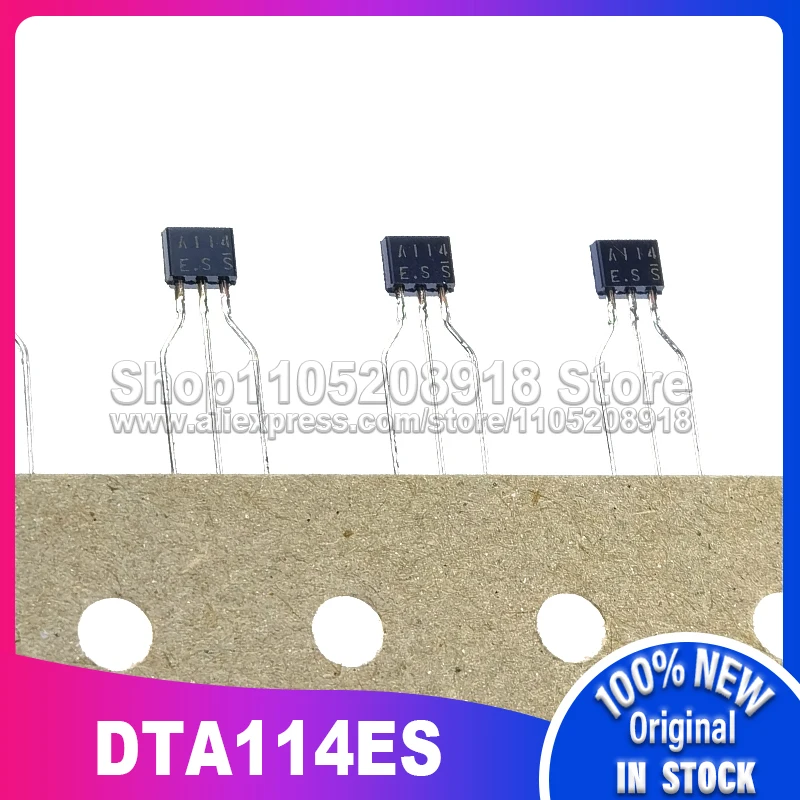 10 ~ 100 قطعة/الوحدة DTA114ES TO-92S A114 ES 100% جديد وأصلي في المخزون #6