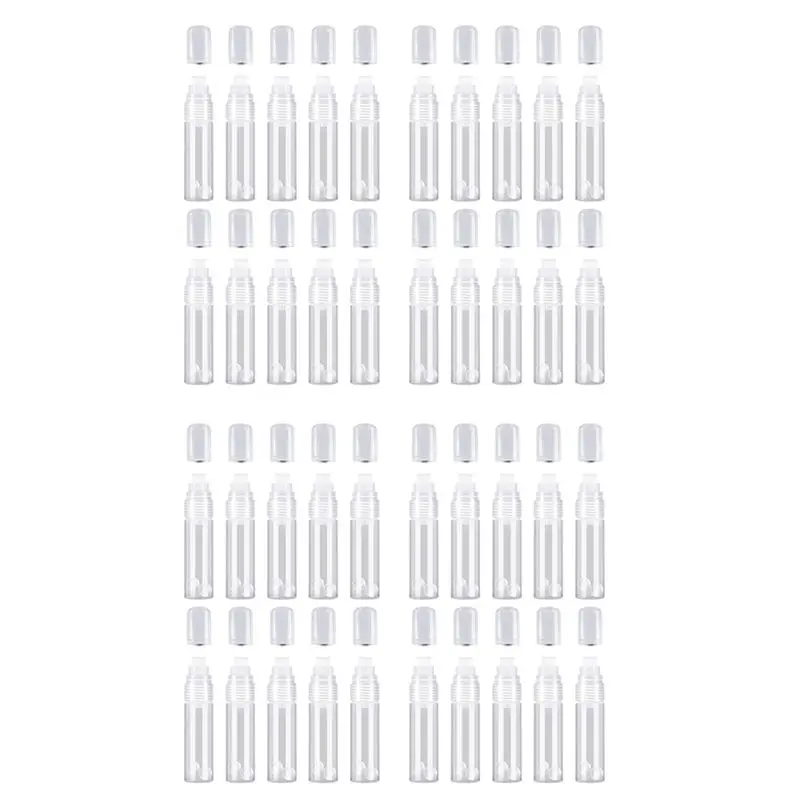 

ABKJ-40 Pack Refillable Acrylic Paint Markers 15Mm Empty Acrylic Markers Clear White Paint Marker Pens For Rock Painting Wood