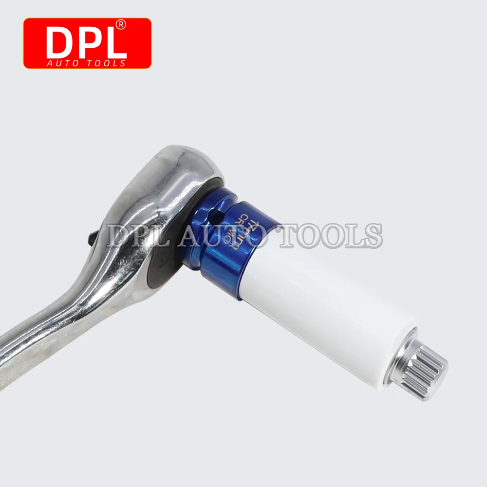 23-teiliges Radmuttern-Diebstahlschutz-Set mit Schraubenhülsen und Schlüssel für Volkswagen AUDI, 1/2 Zoll (12,7 mm) Steckschlüsseladapter – Detail 4