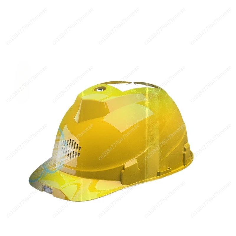 

Solar Safety Hard Hat with Dual Fans Rechargeable Summer Construction Sun Hat for Men Cooling Sunshade Cap