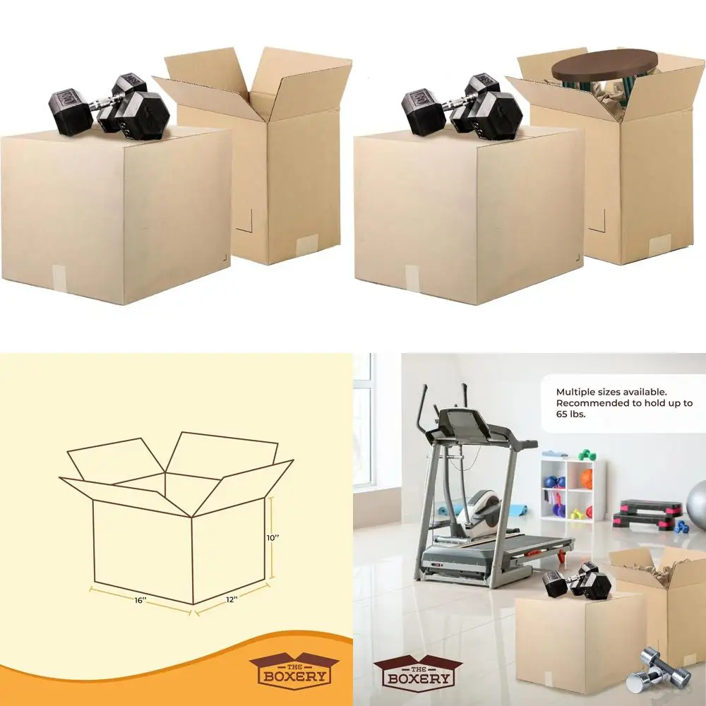 

25-Pack Heavy Duty 16x12x10 Inches Grade Book Storage Boxes