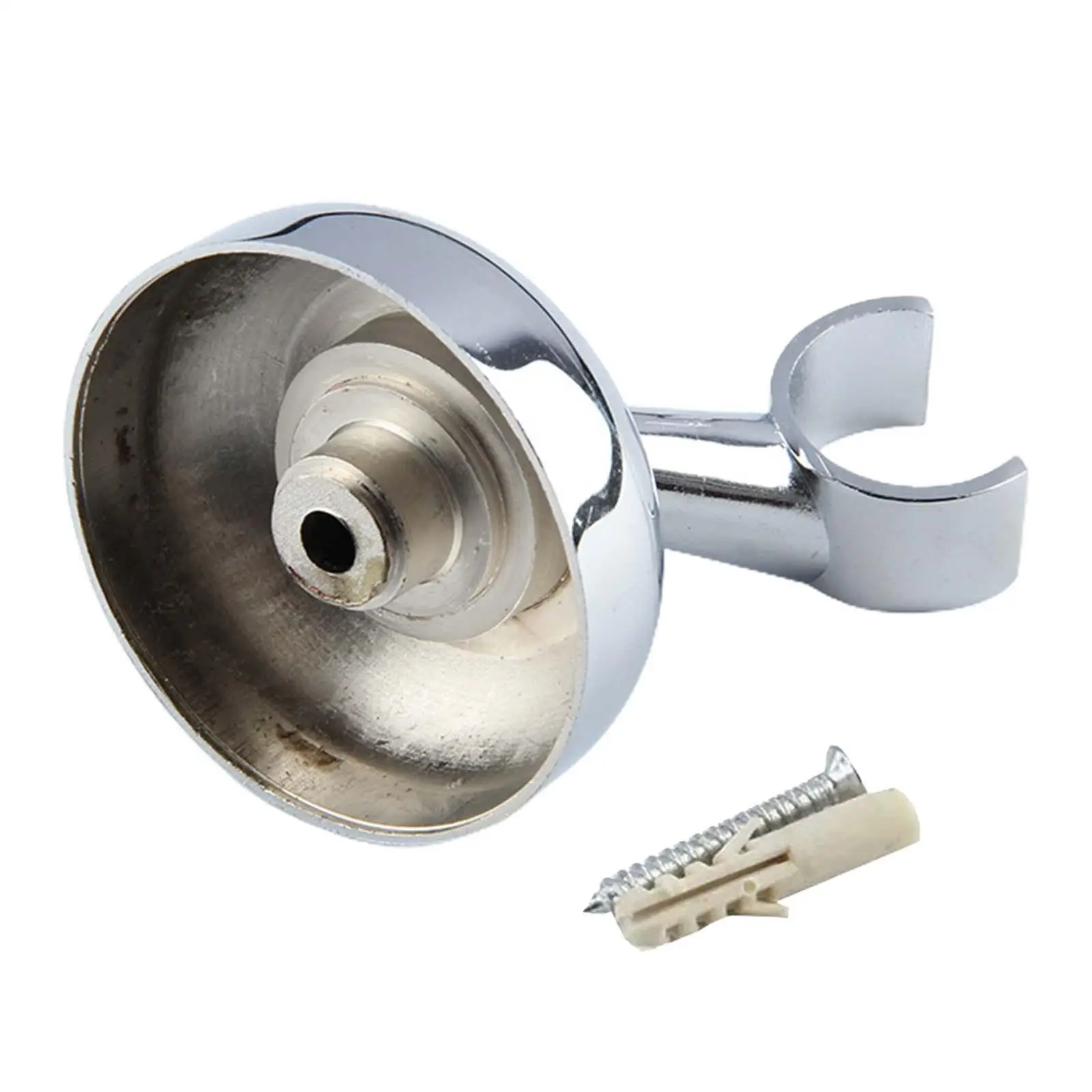 Hand Shower Holder Zinc Alloy Wall Mounted Handheld Adjustable Angle Bathroom Fitting Wall Shower Accessories Shower Holder