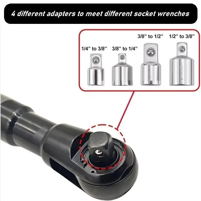 

Лидер продаж-беспроводной электрический ключ с трещоткой, удлинитель ударного ключа, автоматический удлинительный ключ, электрический удлинительный ключ