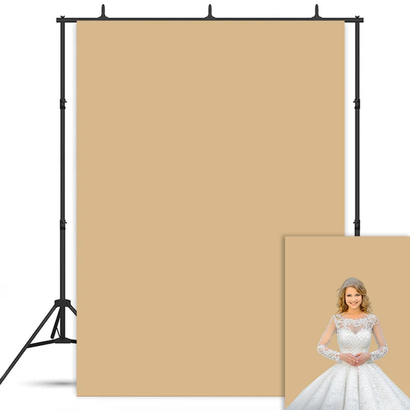 Warna Solid Coklat Bata Merah Latar Belakang Fotografi Wanita Hamil Pemotretan Potret Bayi Abstrak Studio Latar Belakang Foto Seni