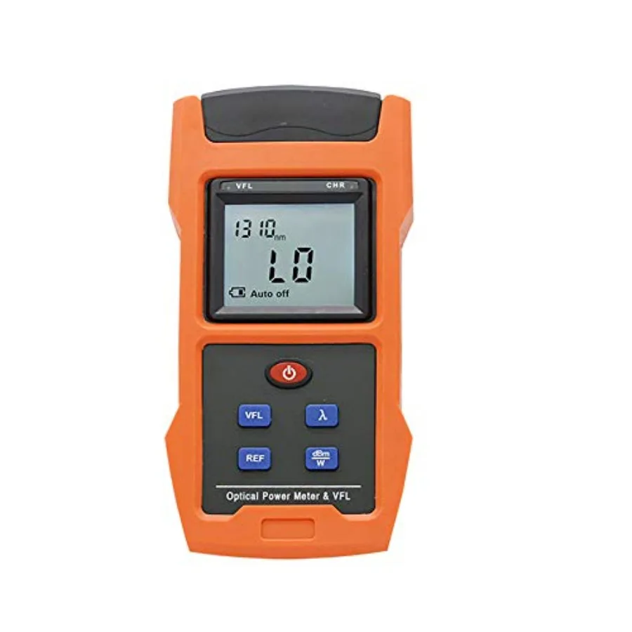 

TL563 2-in-1 Fiber Optic Tester — Optical Power Meter -70~+10 dBm and 8-10km VFL Visual Fault Locator, Rechargeable Battery, FC