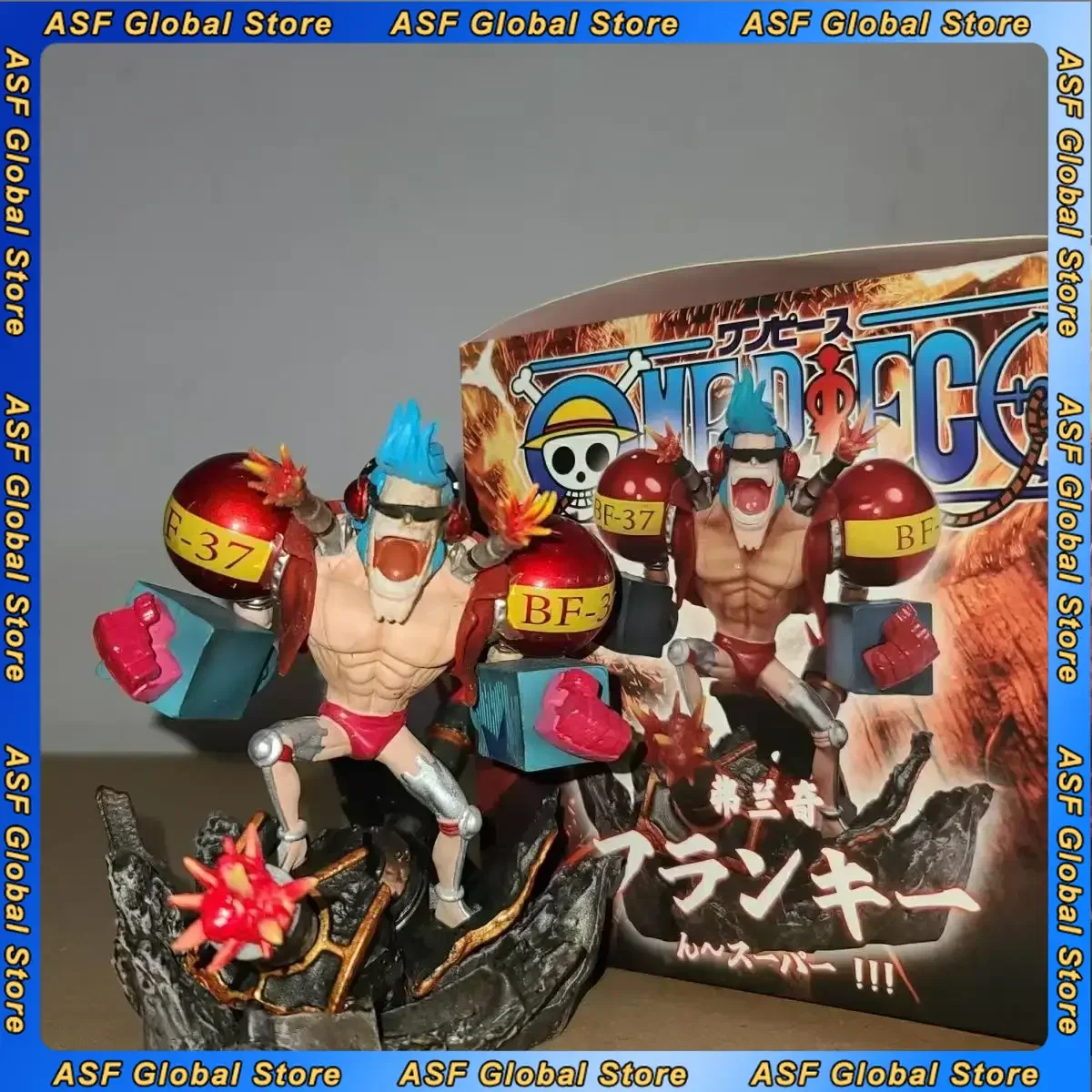 

12 см Новая ONE PIECE аниме-фигурка, мини-версия, французская окружающая модель из ПВХ, сцена, статуя, украшение для рабочего стола, детские подарки на день рождения, игрушки