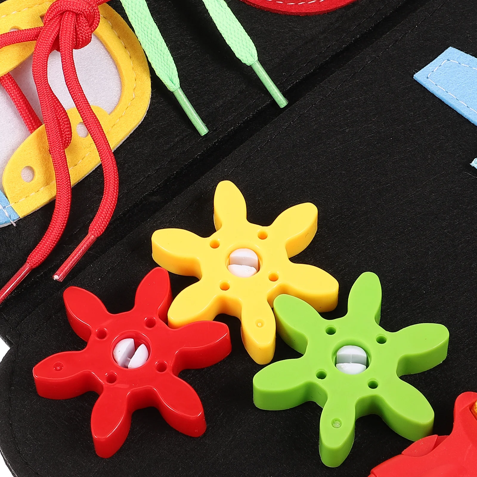 

Panda Felt Toy Montessori Busy Music Toys for Babies Sensory Toddler Activity Girls Boys Baby