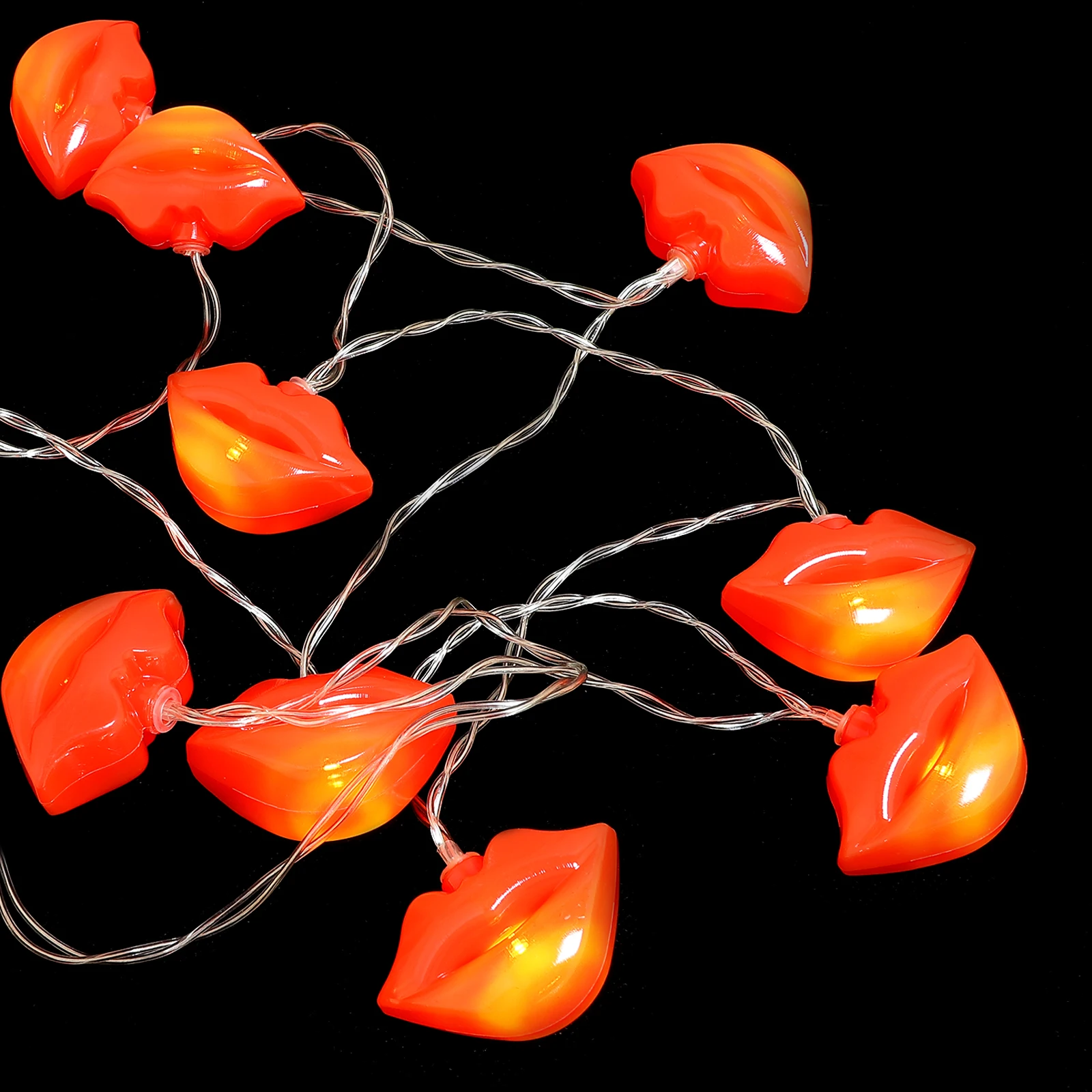 

1 set Warm Light String Decoration Plastic Reusable LED Party Decorative Atmosphere Lamp Indoor Outdoor Decor Xmas Lighting