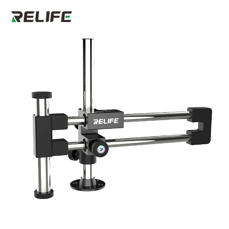 

2025 360°ROTATINO Multi-angle Adjustable for Professional Maintenance MS2 Pro Double Bearing Double bar Microscope Stand