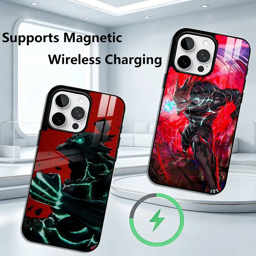

K-Kaiju N-No-8 Phone Case For iPhone17,16,15,14,13,12,11 Plus,Pro Supports Magnetic Wireless Charging