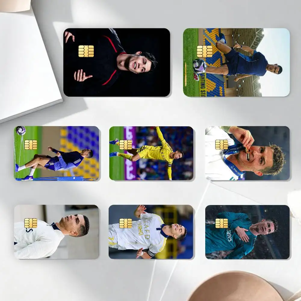 

C-Cristiano-O R-Ronaldo-O Credit Card HD Stickers Game Card Decal Card Matte Film Skin Small Chip Waterproof Sticker