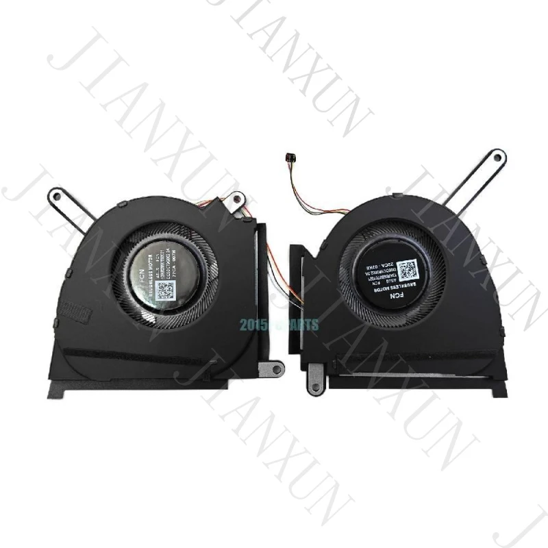 A+New 12V CPU & GPU Cooling Fans for Asus TUF Dash F15 FX517ZM FX517ZR Laptop