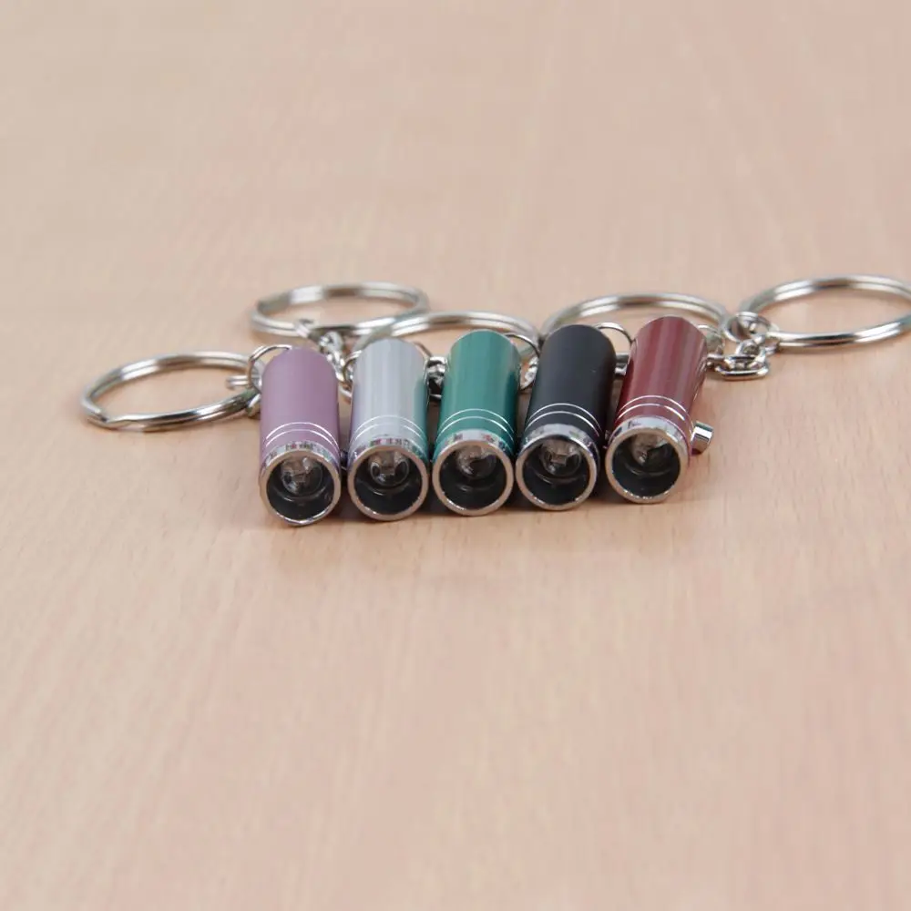 Aluminium Alloy Money Detection Purple Light Money Check Counterfeit Money LED UV Torch Flashlight Keychain Lamp UV Light