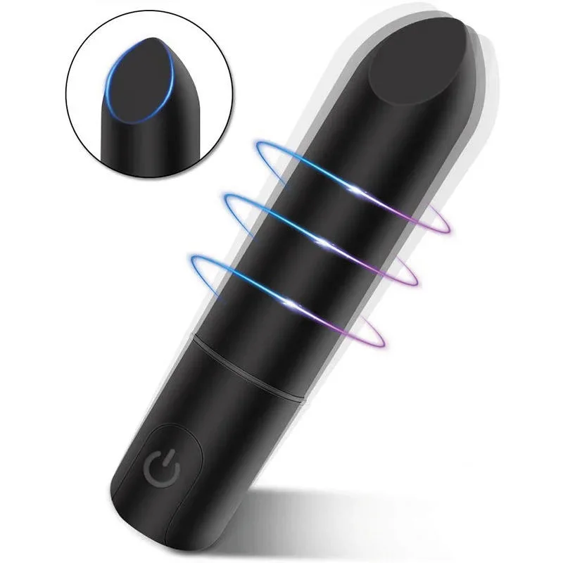 

GF Portable Lipstick Vibrating Egg Female Masturbation Device Charging Bullet Vibrator for Women