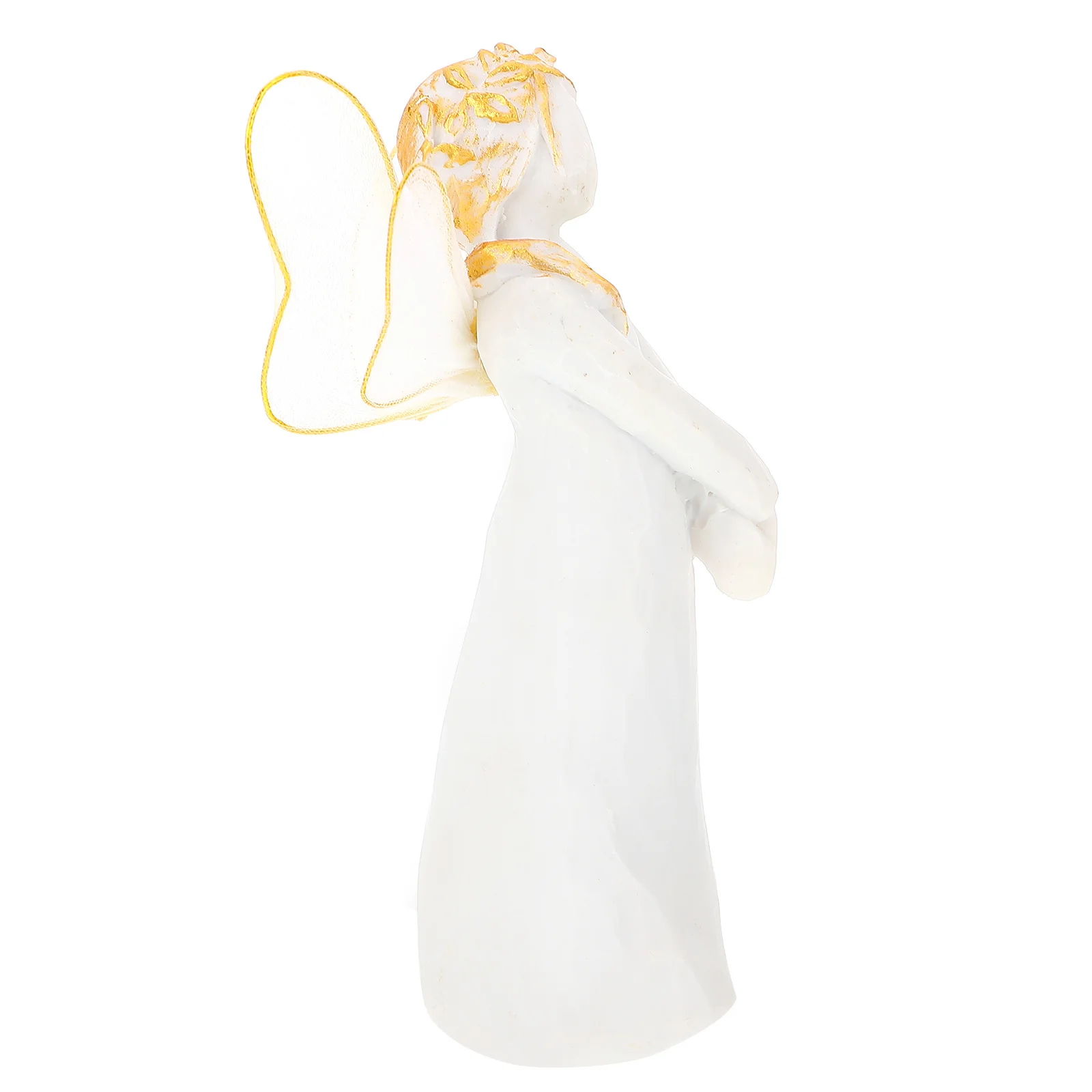 

Christmas Indoor Decorations Resin Statue Angel Desktop Adornment Sculpture Ornament Figurine