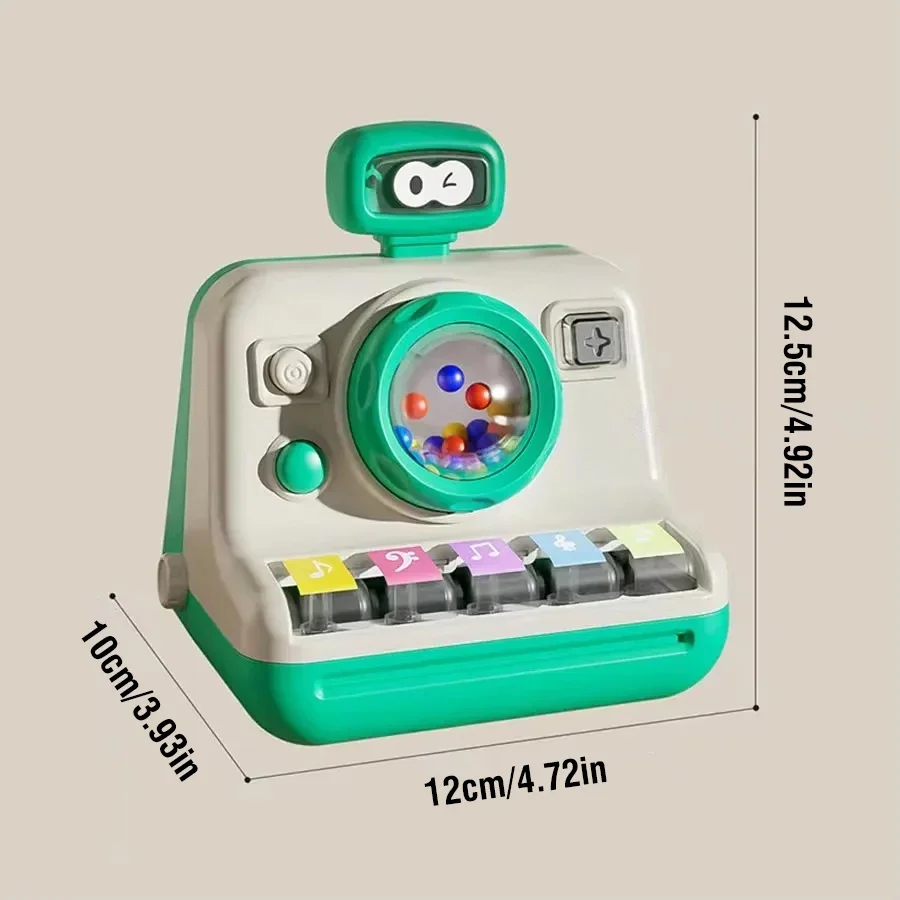 赤ちゃんシミュレーション電子ピアノカメラライト音楽歌多機能教育子供のおもちゃ楽器ガールギフト