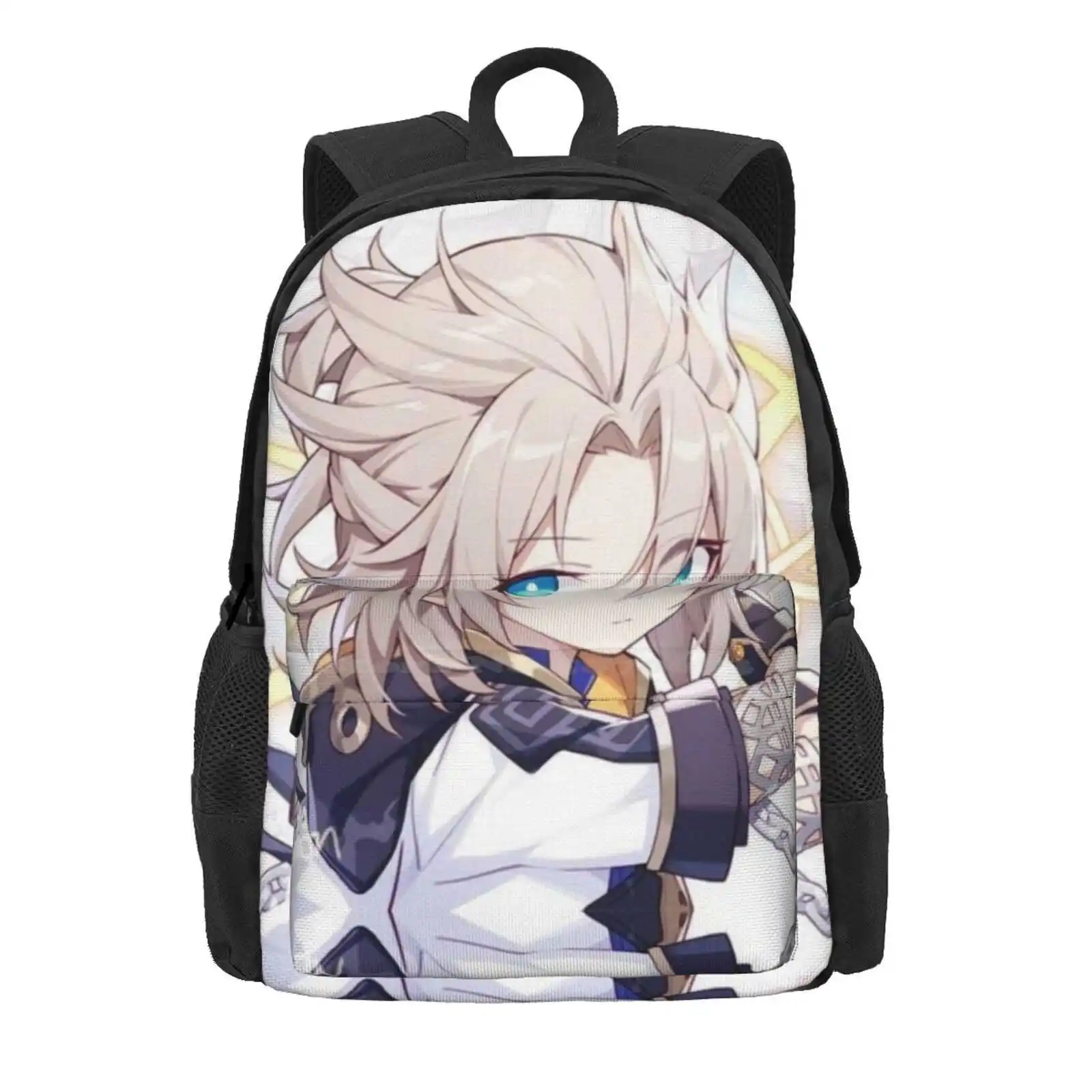 Albedo Genshin Impact Hot Sale Schoolbag Backpack Fashion Bags Ains Albedo Overlord