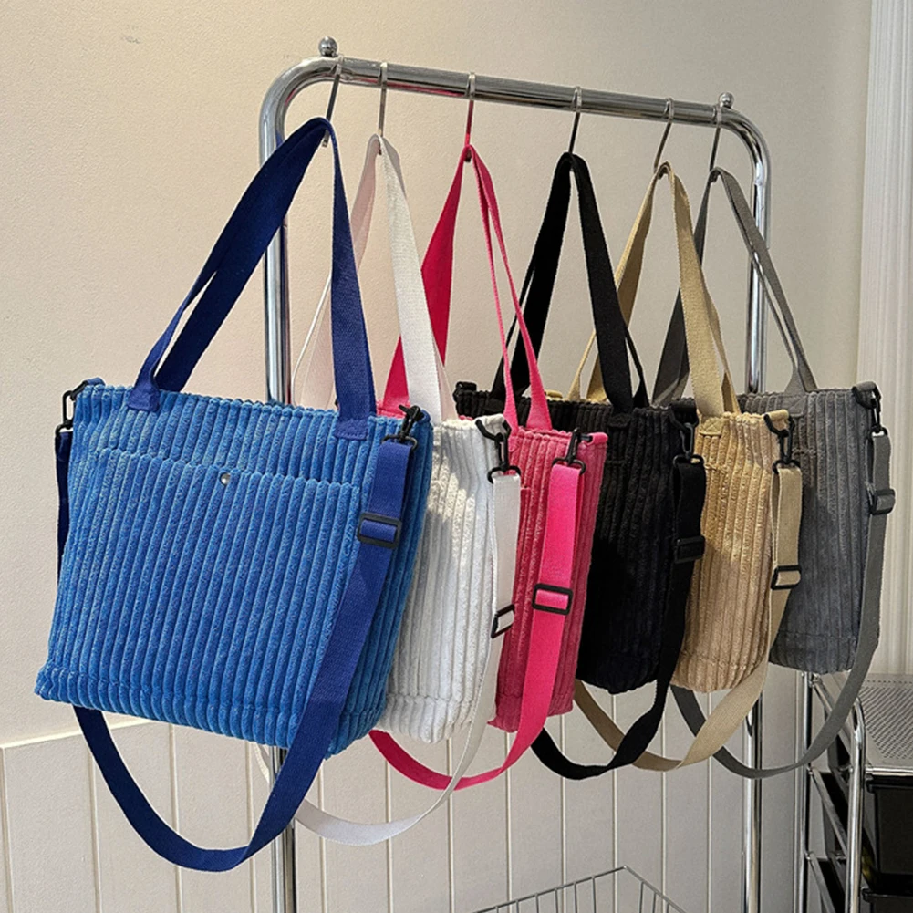 المرأة حقيبة تسوق سعة كبيرة حقيبة رافعة عادية سروال قصير بلون الترفيه الإناث الفتيات حقيبة يد