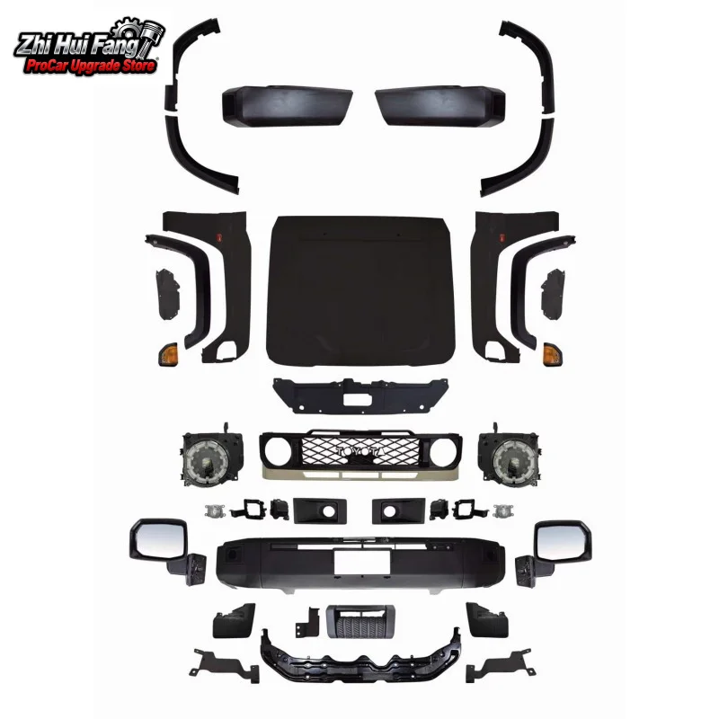 

Suitable for Toyota LC76 Old to New 2024 Bumper Surround LC71/LC78/LC79 Body Kit Set