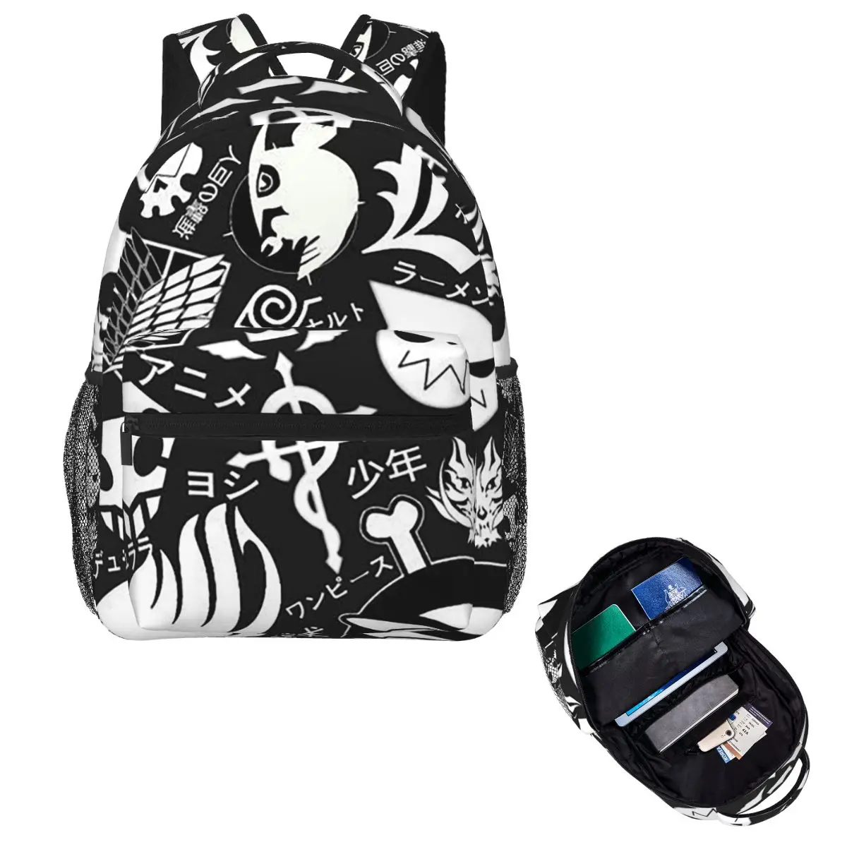 Fairy Tail Anime Gift Student Backpack School Bag Hiking Travel Daypack for Men Women Fashion Bookbag Shoulder Bags