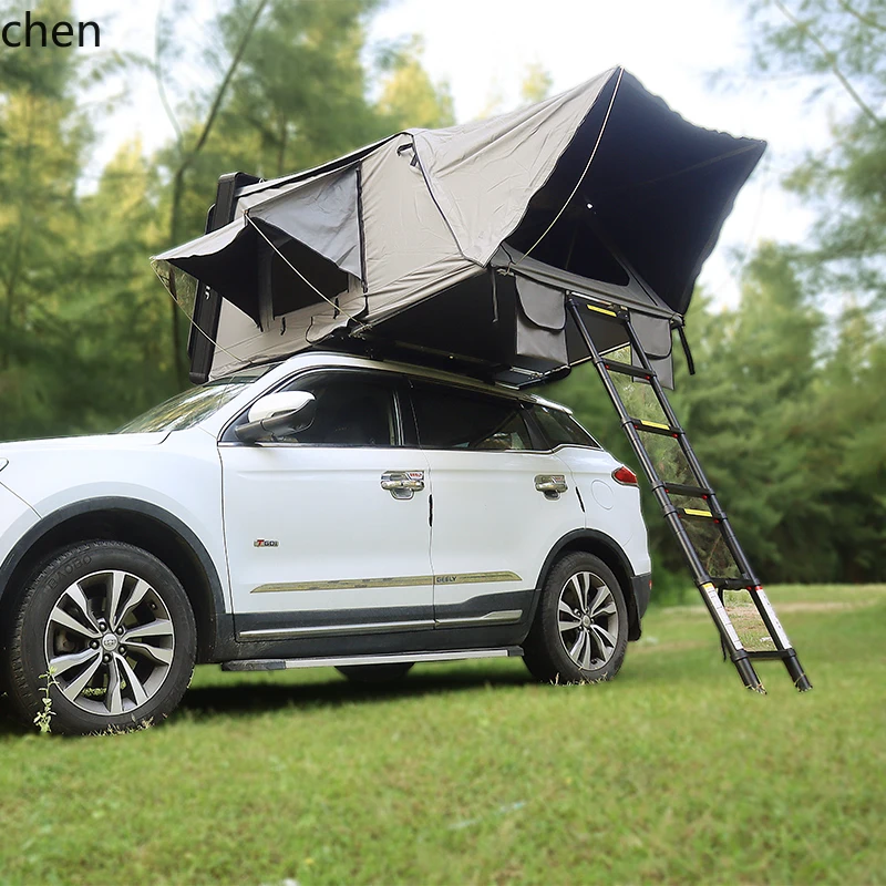 

ZML aluminum alloy roof tent, folding rollover, automatic hardtop tent pickup car