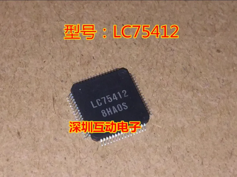 

Free shipping LC75412 10PCS