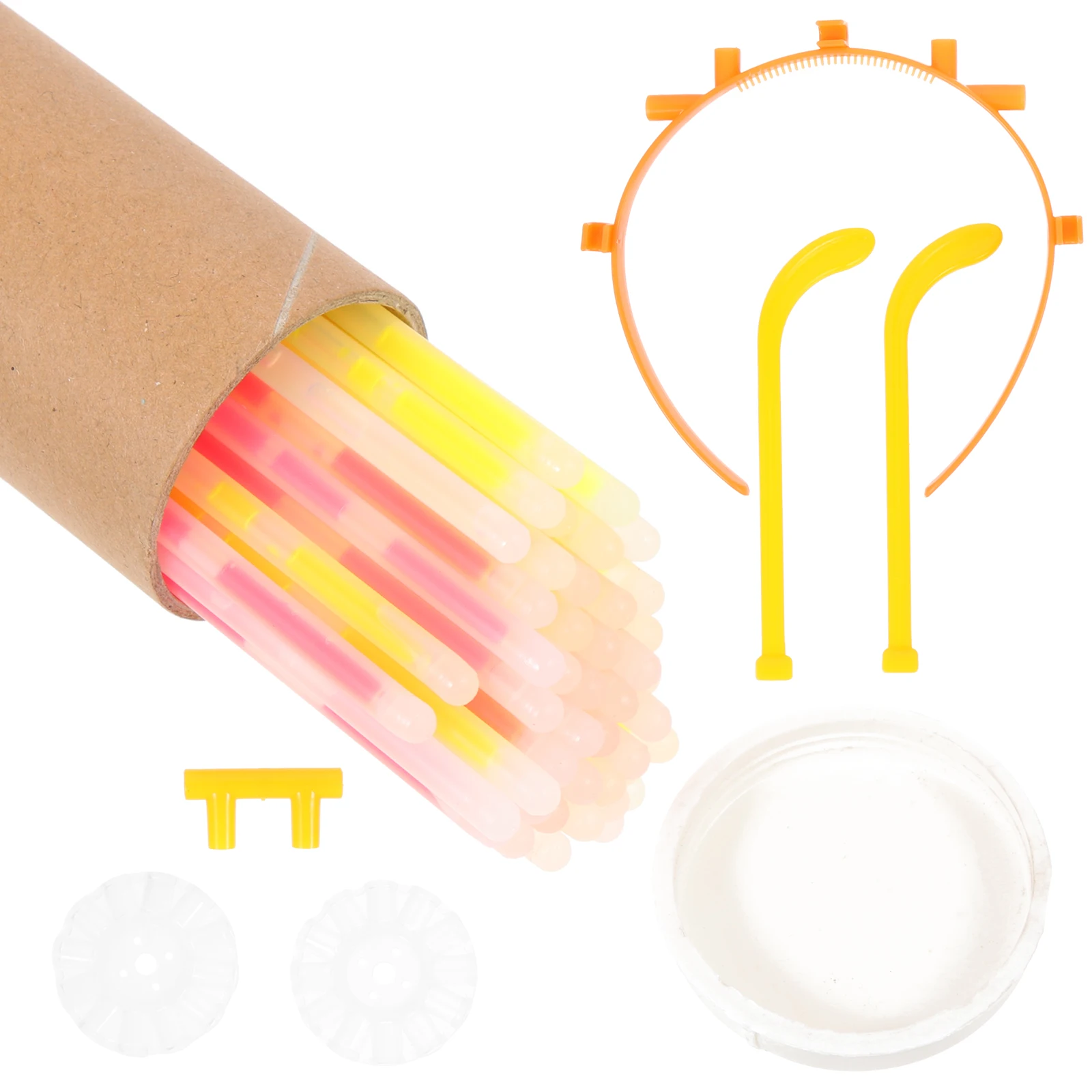 

Glow Sticks for Parties Kids Wedding Dark Supplies Necklace DIY Plastic Dark Party Supplies Stylish Festive Decorations
