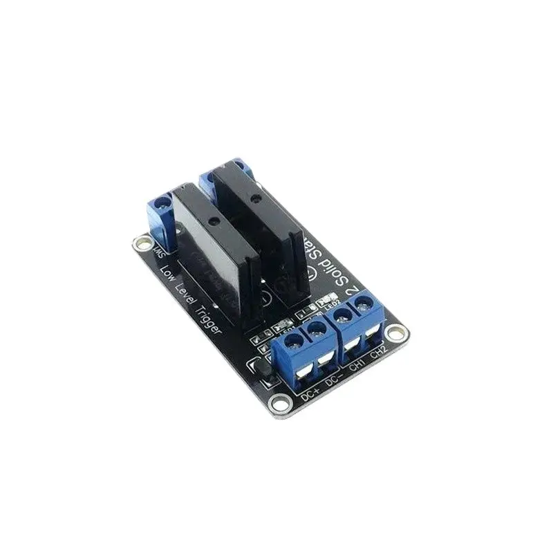 

2-way 5V low level solid state relay module with fuse solid state relay 250V2A