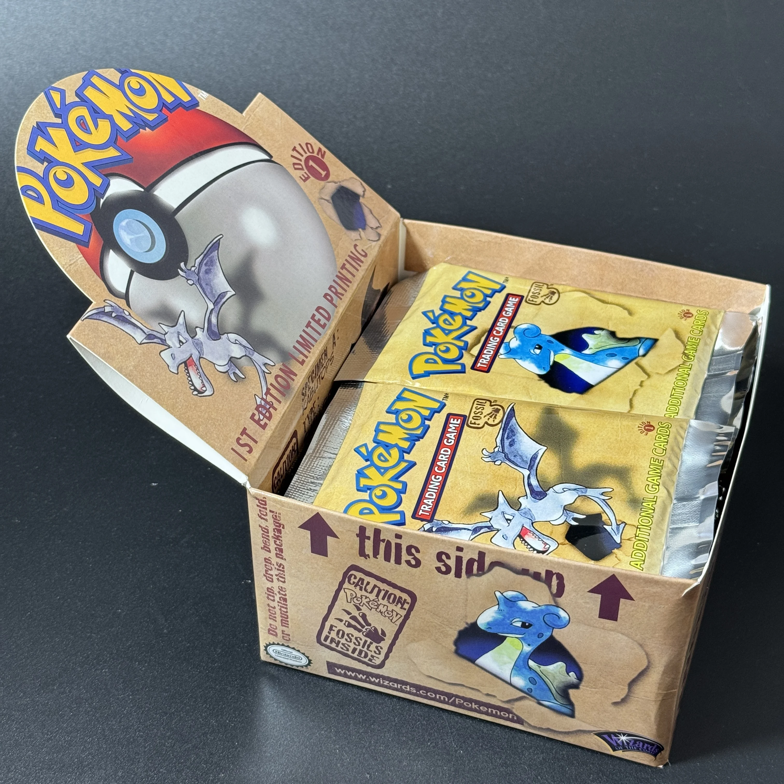 PKM Base Set Fossil Jungle Team Rocket Neo Destiny Booster Box 1999 2000 Year 1st Edition 1Box 36 Packs Proxy Game Cards Sealed
