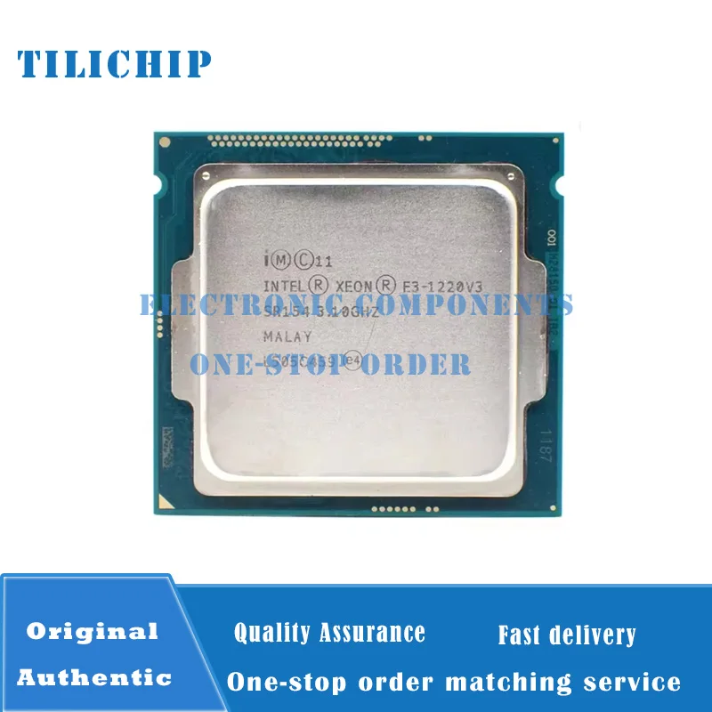 E3 1220 V3 E3 1220V3 3.1 GHz Used Quad-Core Quad-Thread CPU 80W LGA 1150