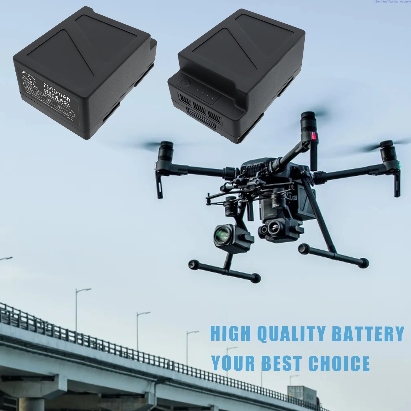 

Аккумулятор Cameron Sino 22.8V 7650mAh TB55 для дронов DJI Matrice 200 V1, 200 V2, M200, M210