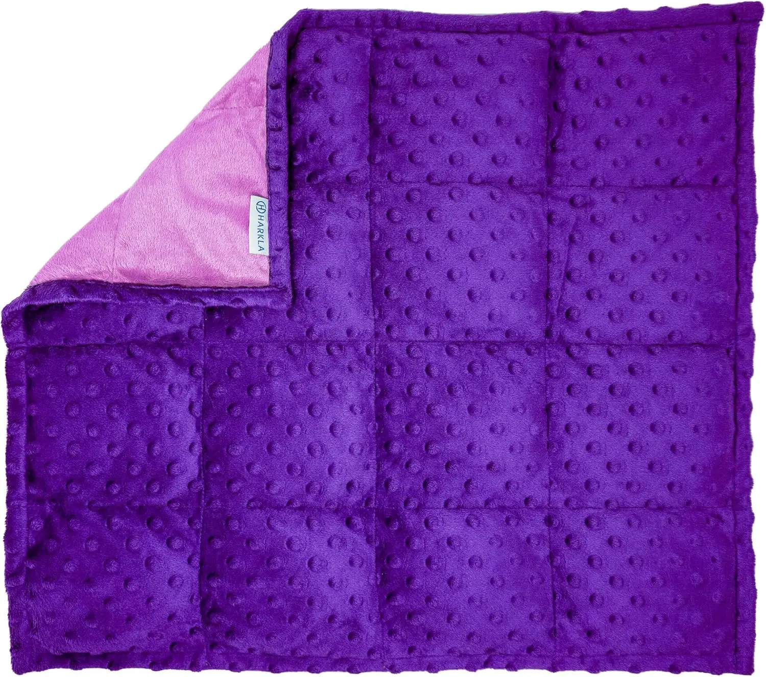 

Calming Weighted Lap Pad for Kids with Sensory Needs, Lavender Minky Fabric, 5lb US Certified