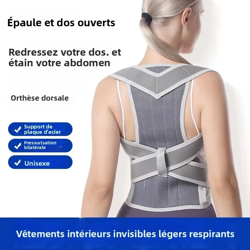 

New Design Humpback Girdle Keel Upper Back Strap Brace Shoulder Posture Corrector Scoliosis Spine Support Lumbar Orthopedic Belt