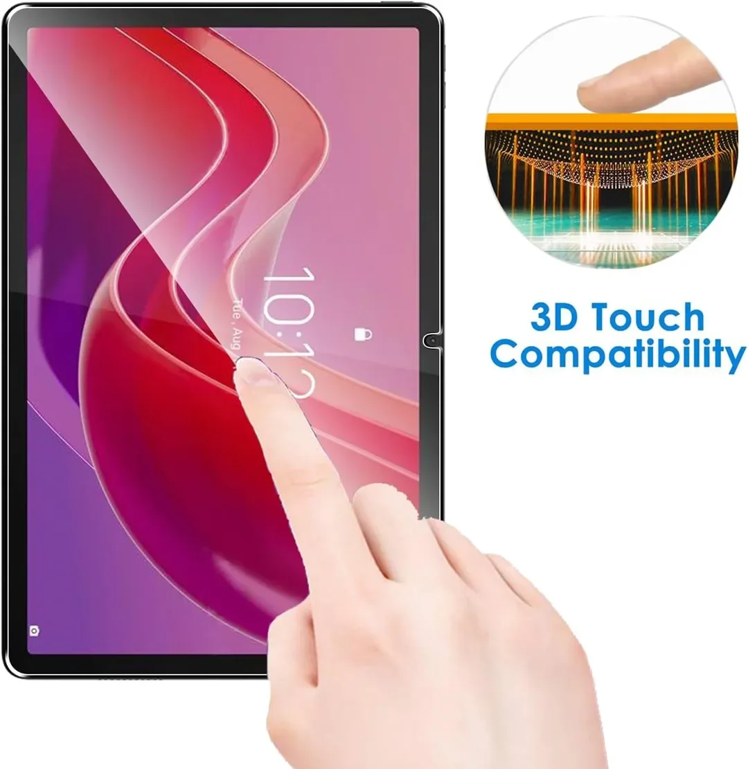 2PCS HD Scratch Proof Screen Protector Tempered Glass For Lenovo Tab M11 11-inch 2024 Tablet Protective Film Free Bubbles image 2