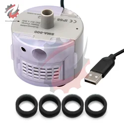 SMA-800 USB 펌프 및 필터 DIY 고양이 애완 동물 정수기 저소음 무브러시 전기 잠수 펌프 DC 5V/1A 50cm 160L