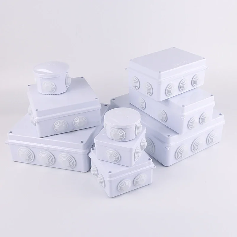 Wholesale ABS Plastic IP65 IP66 Waterproof Junction Box DIY Outdoor Electrical Connection box Cable Branch box