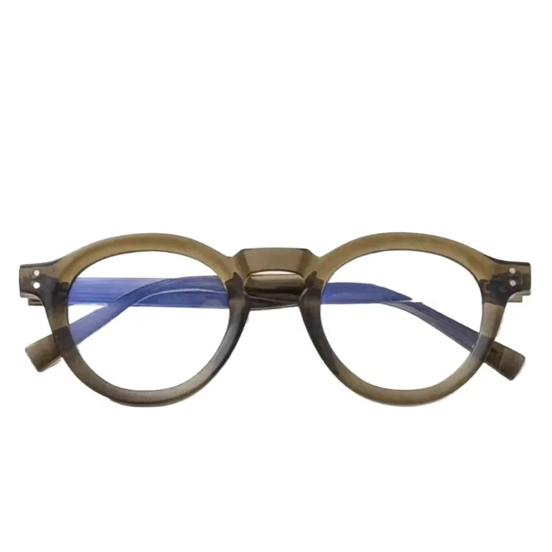 جديد الرجال والنساء نظارات الكمبيوتر بلو راي جولة الرجعية القراءة النظارات الزرقاء حجب النظارات