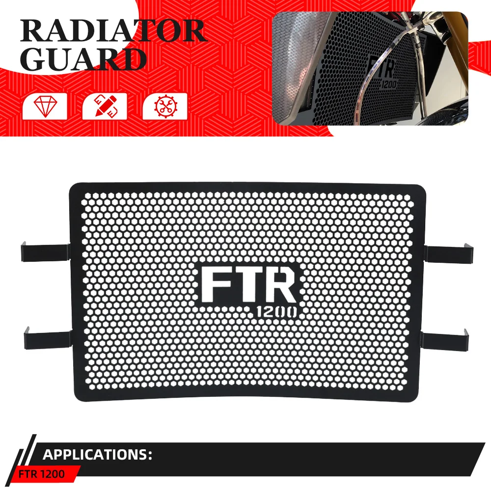 

For FTR1200 FTR 1200 2019-2023 Motorcycle Accessories Radiator Grille Guard Protective Cover Protector Fuel Tank