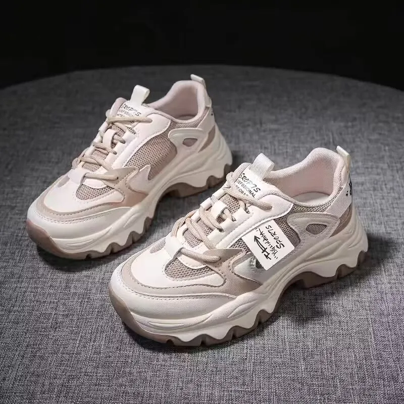 

Height Increasing Chunky Sneakers Women Platform Shoes Fashion Breathable Sport Designer Sneaker Basket Femme Sketchers Mujer