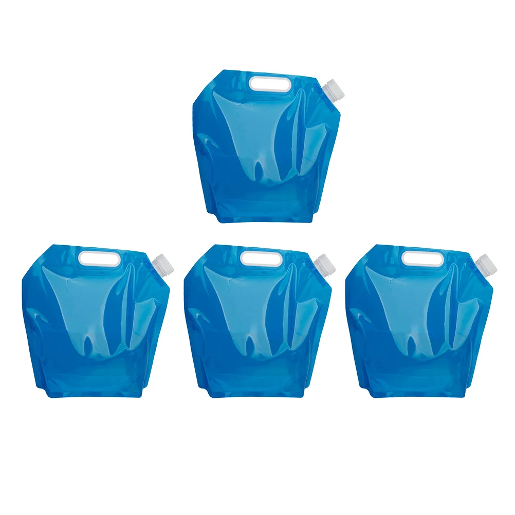 

Large Capacity Water Bag Portable Carrier Container Freezable Jug Outdoor Travel